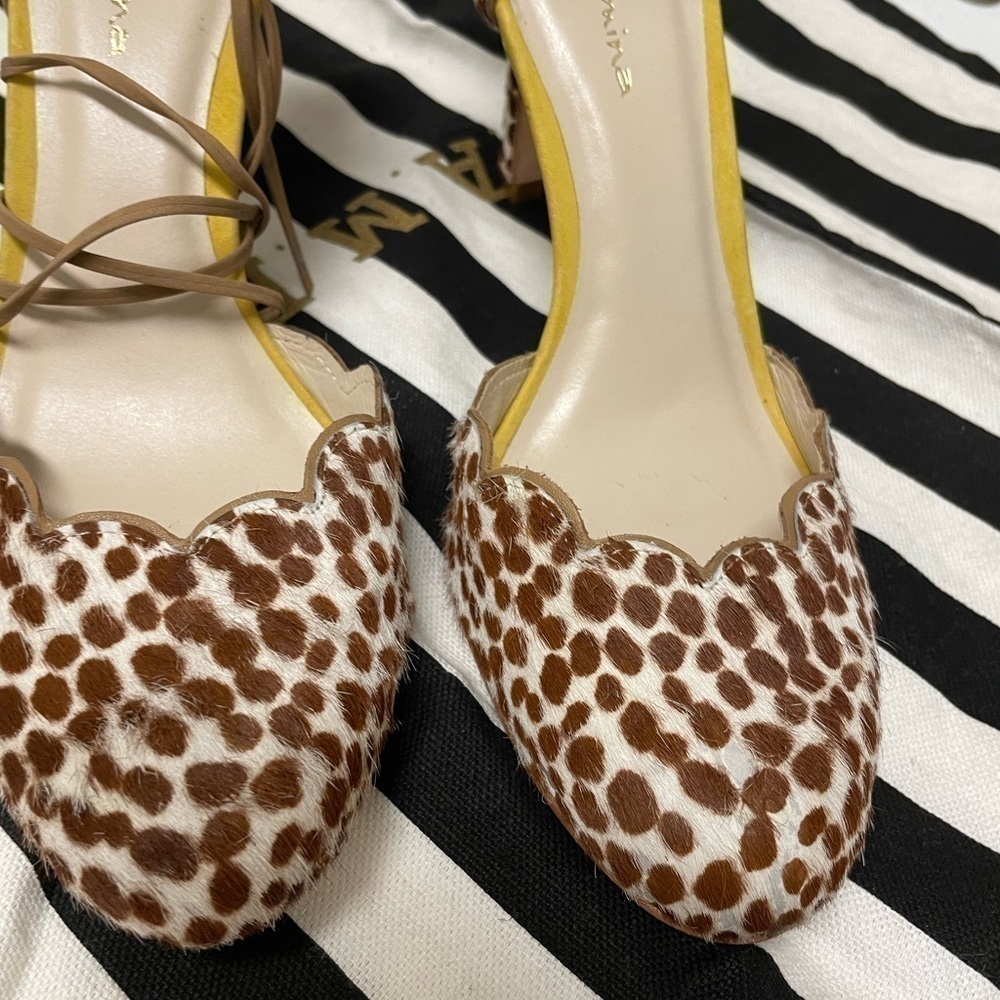 New - Anthropologie heels scallops details - Picture 7 of 7